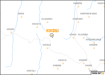 map of Kikodi