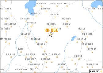 map of Kikoge