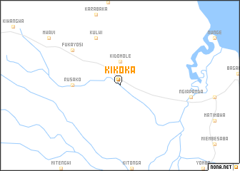 map of Kikoka
