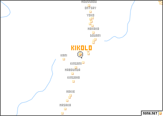 map of Kikolo