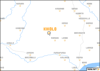 map of Kikolo
