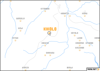 map of Kikolo