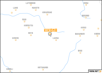 map of Kikoma