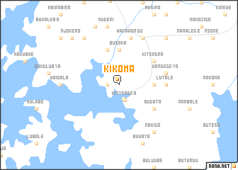 map of Kikoma