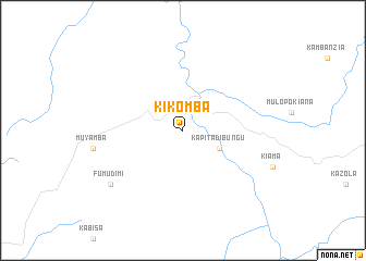 map of Kikomba