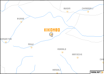 map of Kikombo