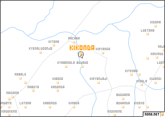 map of Kikonda