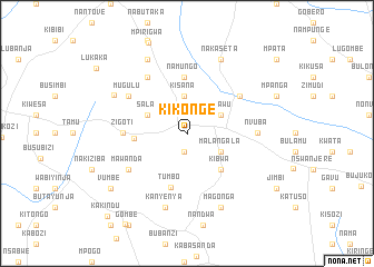 map of Kikonge