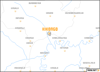 map of Kikongo