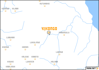 map of Kikongo