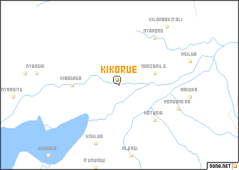 map of Kikorue