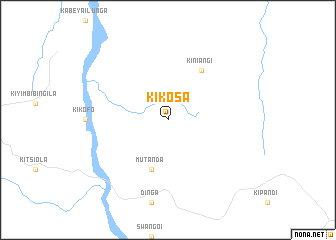 map of Kikosa
