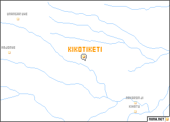 map of Kikotiketi