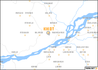map of Kikot