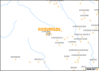 map of Kikouangou