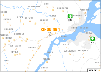 map of Kikouimba