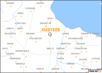 map of Kikoyera