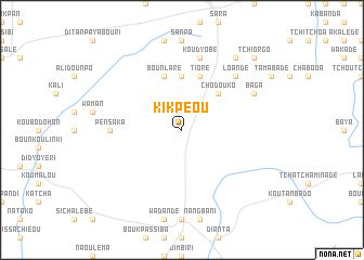 map of Kikpéou