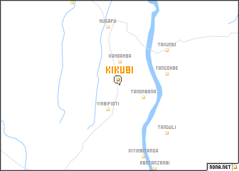 map of Kikubi