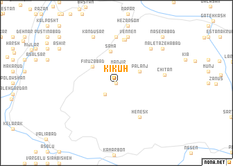 map of Kīkūh