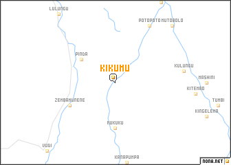 map of Kikumu