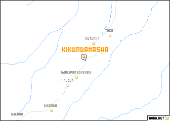 map of Kikunda-Maswa