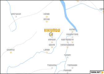 map of Kikundu