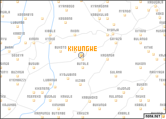 map of Kikungwe