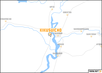 map of Kikusuichō