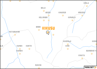 map of Kikusu