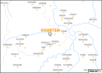 map of Kikwatshi
