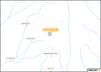 map of Kikwega