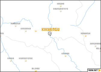 map of Kikwengu