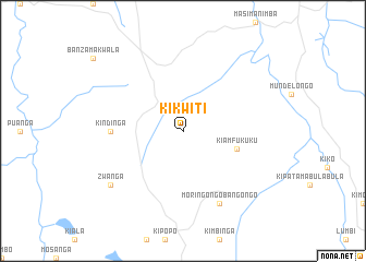 map of Kikwiti