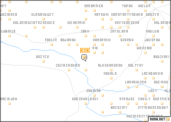 map of Kik