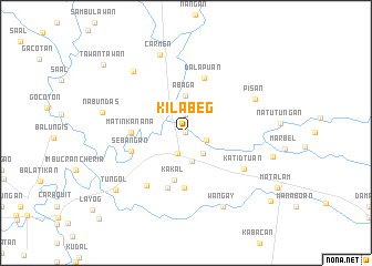 map of Kilabeg
