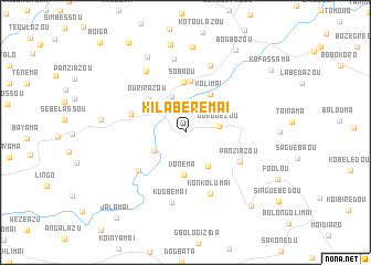 map of Kilabérémaï