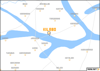 map of Kilabo