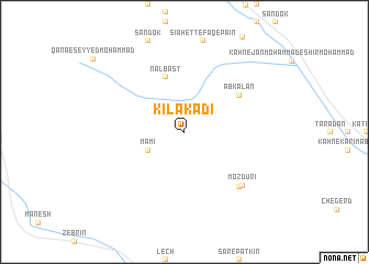 map of Kīlakādī