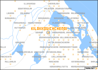 map of Kilakkodichchenai