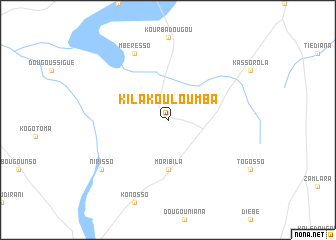 map of Kilakouloumba