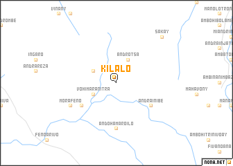 map of Kilalo