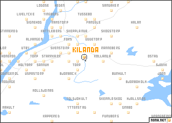 map of Kilanda