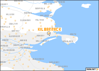 map of Kilbarrack