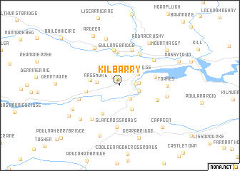 map of Kilbarry