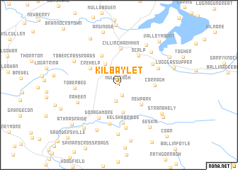 map of Kilbaylet