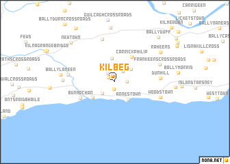 map of Kilbeg