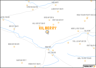 map of Kilberry