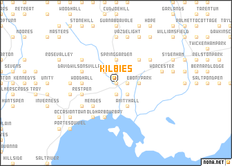 map of Kilbies