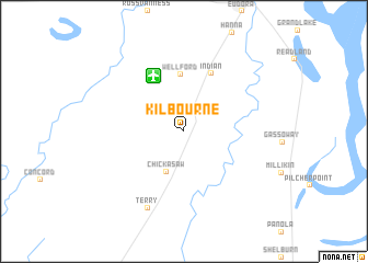 map of Kilbourne